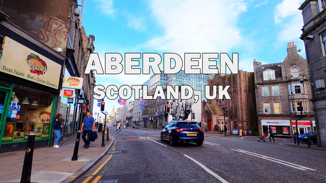 Aberdeen, Scotland, UK - Driving Tour 4K