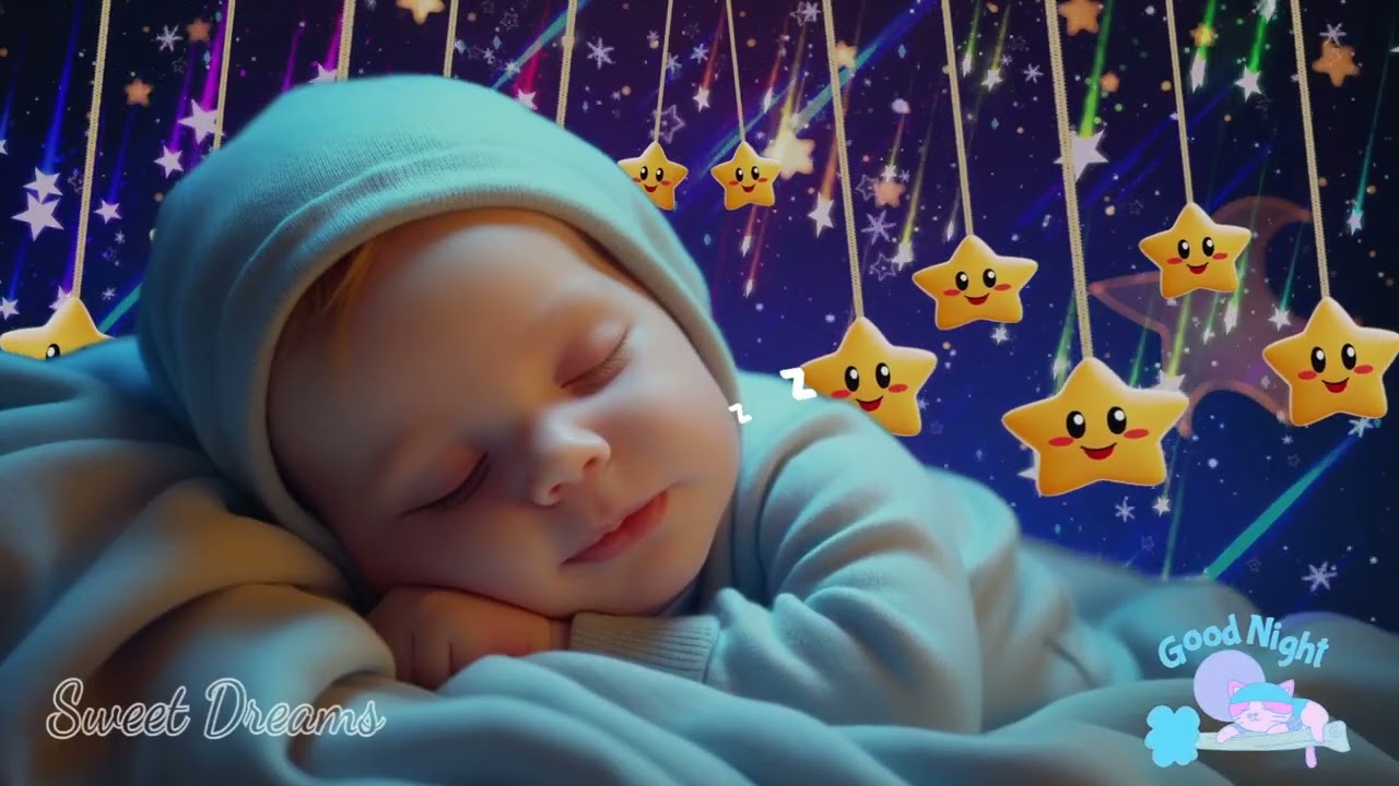 Baby Sleep Music 🎵 Instant Baby Sleep in 3 Minutes 🍼 Beat Insomnia Fast 🌙 Mozart Brahms