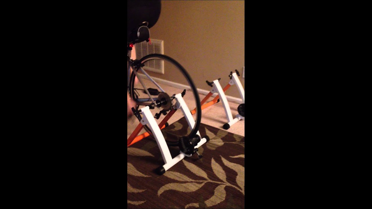 Purchased conquer indoor bike trainer magnetic stand (loud) video 1