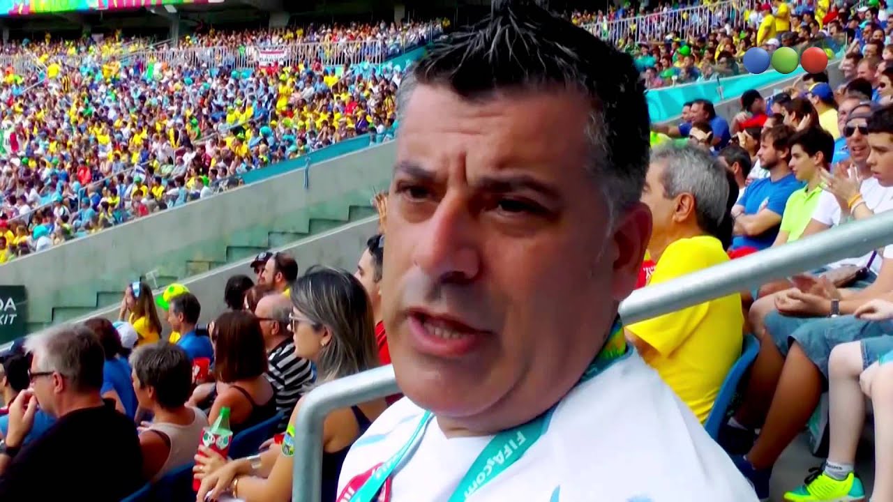 Pichu celebró la clasificación de Uruguay a octavos - Peligro Mundial