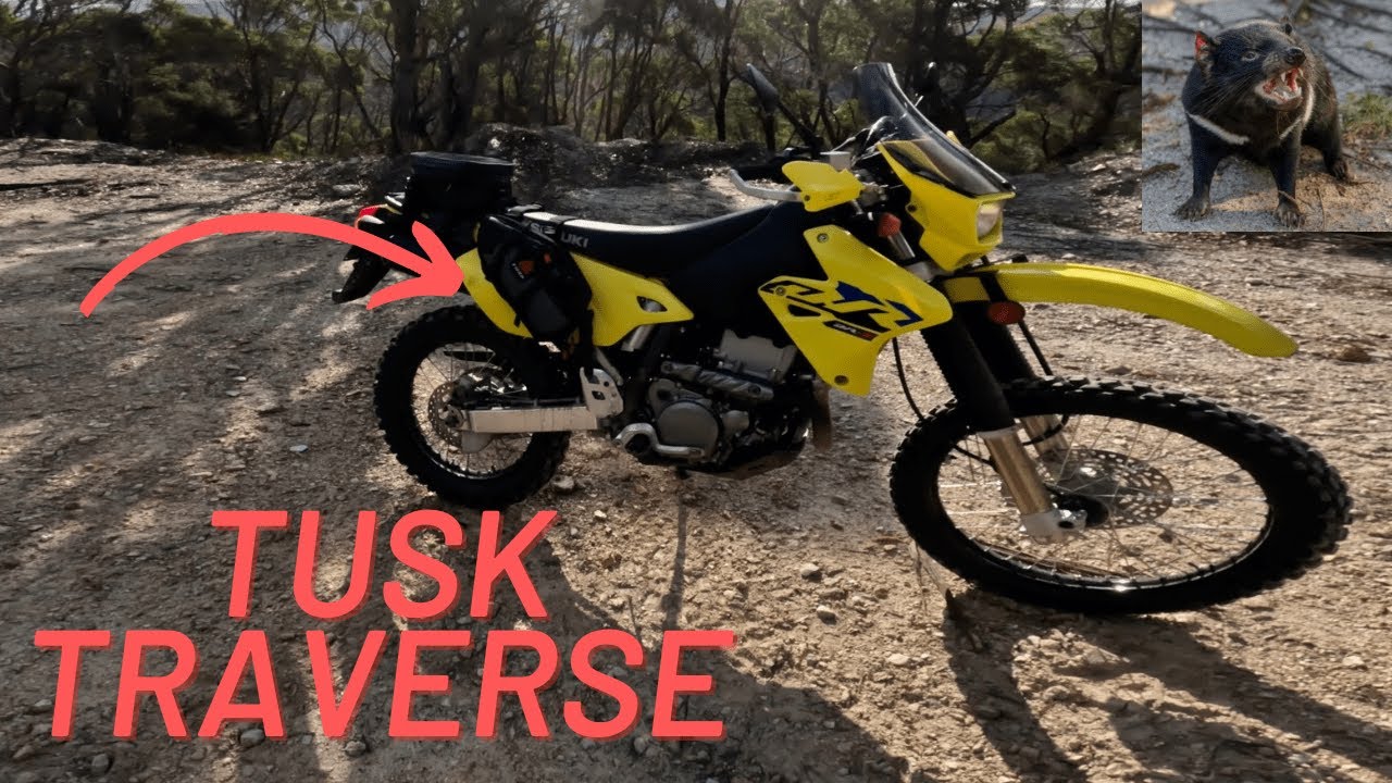 Asbestos Range - DRZ400E chewing rocky hills, sand & trails