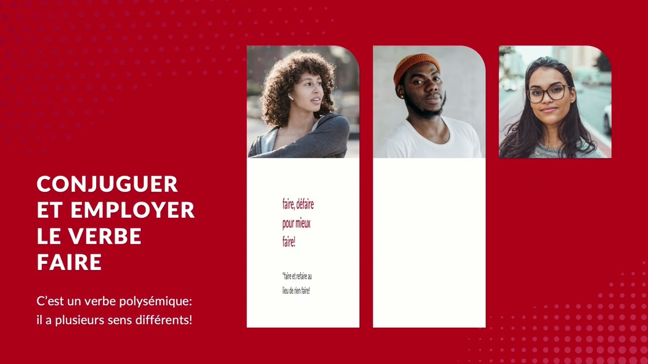 parler avec le verbe faire : verbe polysémique version maman