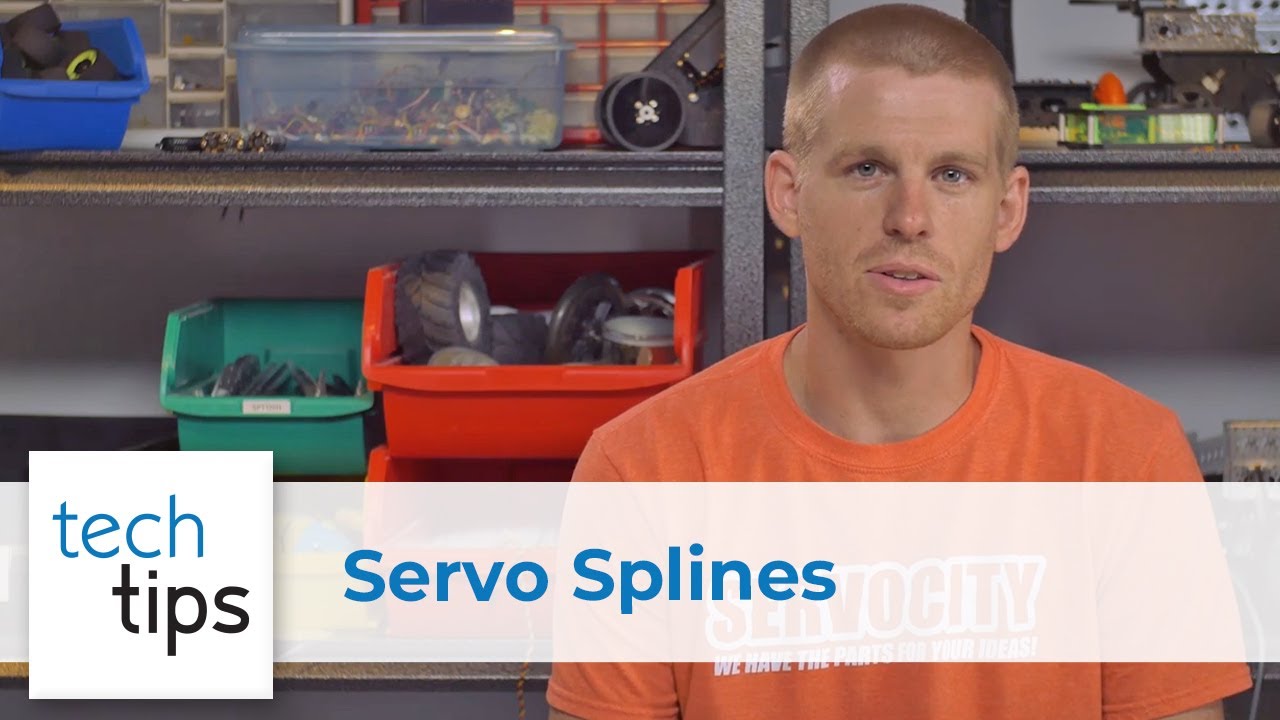 Explaining Types of Servo Splines - With Kyle
