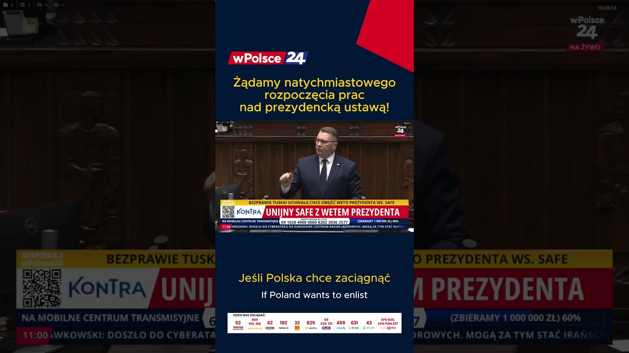Żądamy natychmiastowego rozpoczęcia prac nad prezydencką ustawą!