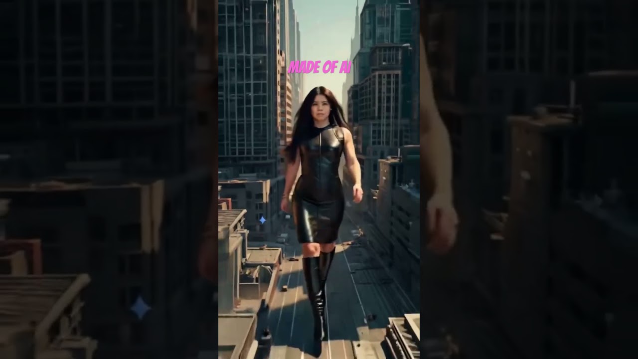 Wearing a Leather dress #leatherfashion  #boots #asian #beauty #fashion #fashionstyle #fashiontrends