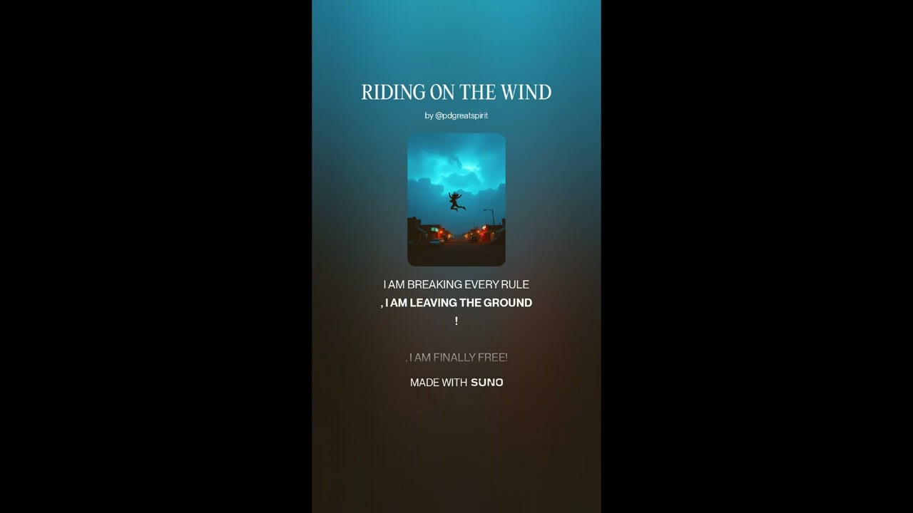 RIDING ON THE WIND