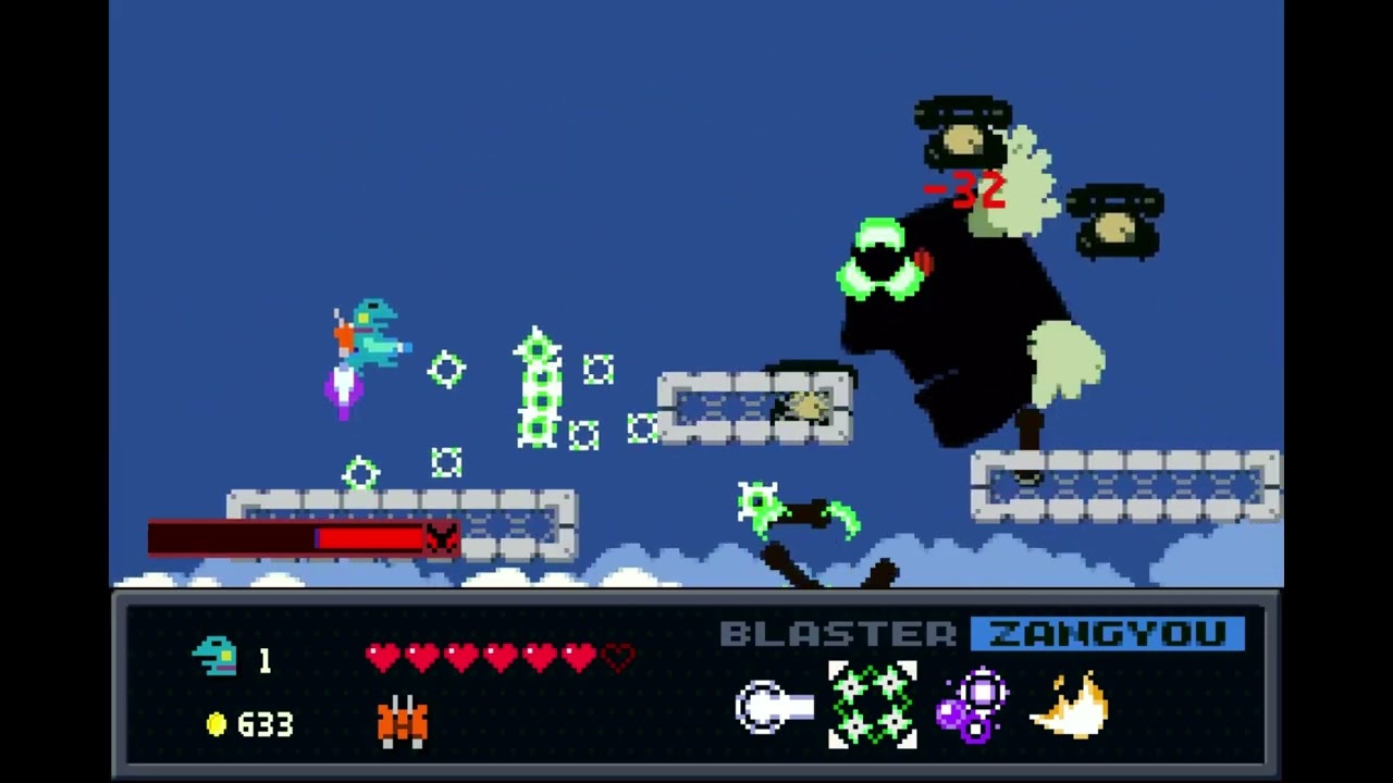 Kero Blaster Final Boss (Stage 7 Destination)
