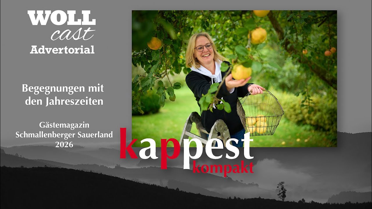 Begegnung mit den Jahreszeiten – Advertorial Gästemagazin Schmallenberger Sauerland 2026