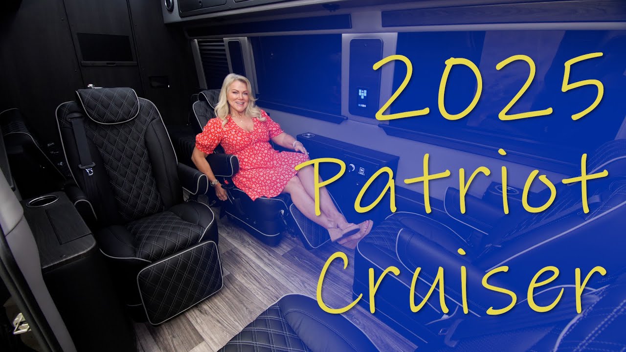 Luxury RV Tour &ndash; 2025 Midwest Automotive Designs Patriot Cruiser - Class B Van