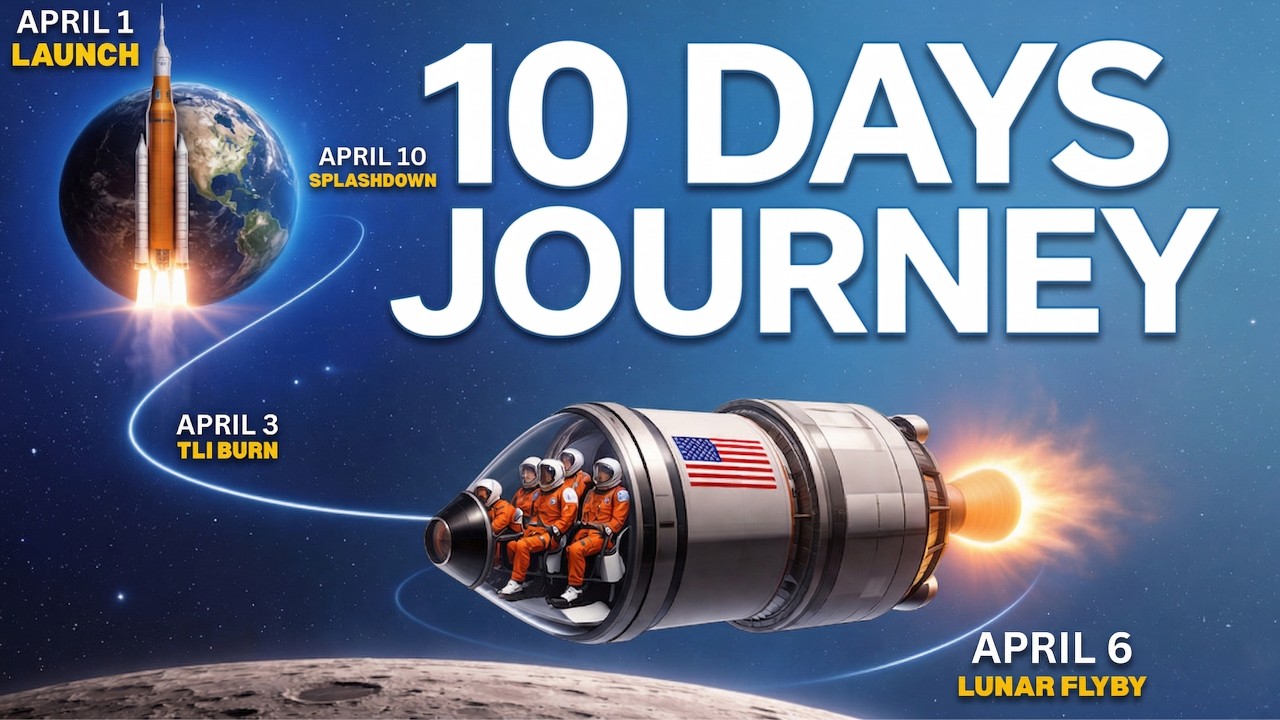 Everything That Happens During 10-day Artemis II Moon Journey