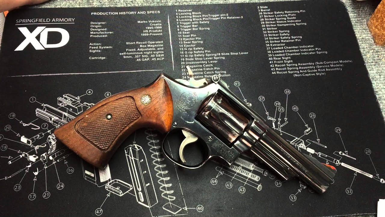 My Favorite handgun of all time - Smith & Wesson Model 19