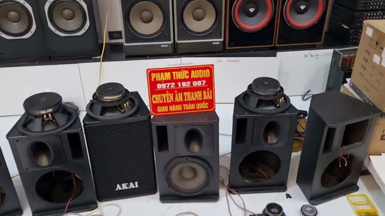 Loa Akai AKS-100 SẬP GI&Aacute; cho ae chơi karaoke gia đ&igrave;nh . thương hiệu Đẳng cấp