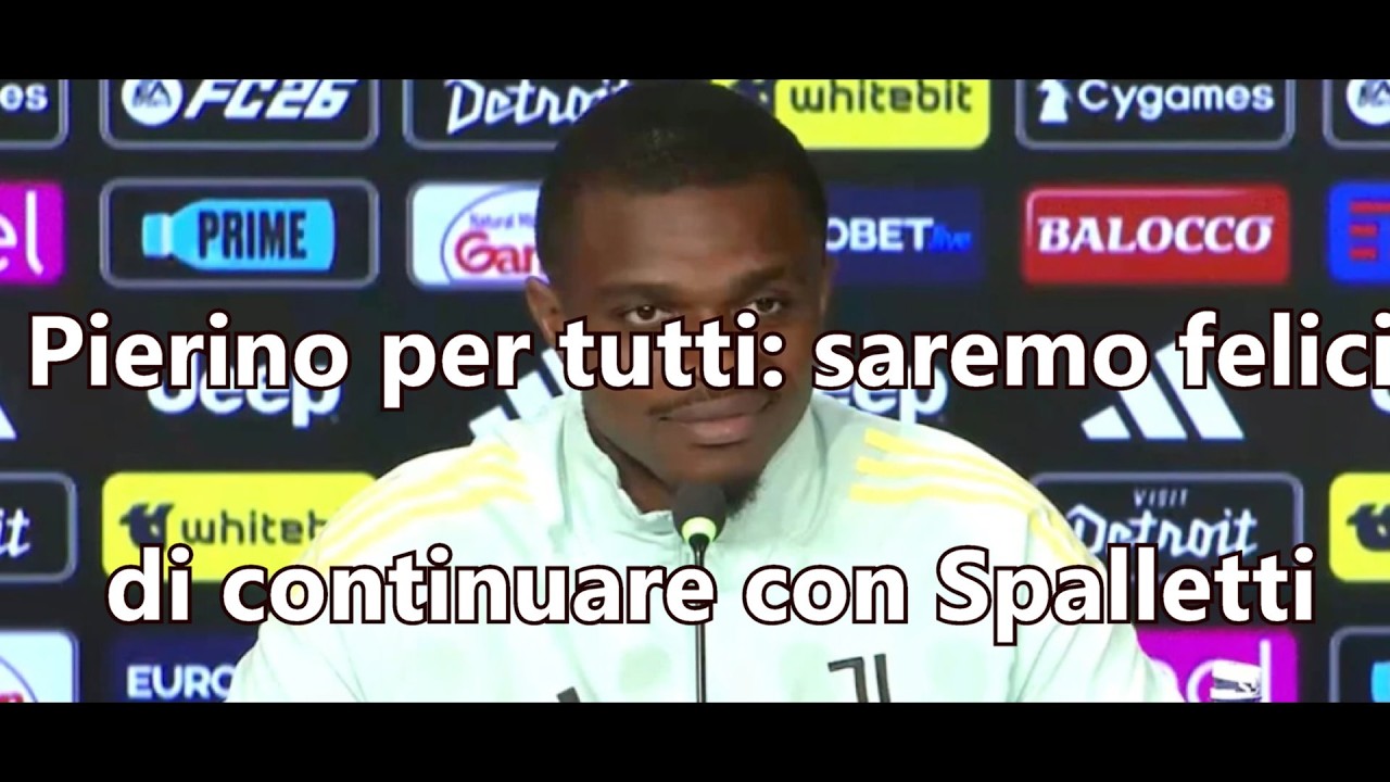 Pierino per tutti: saremo felici di continuare con Spalletti