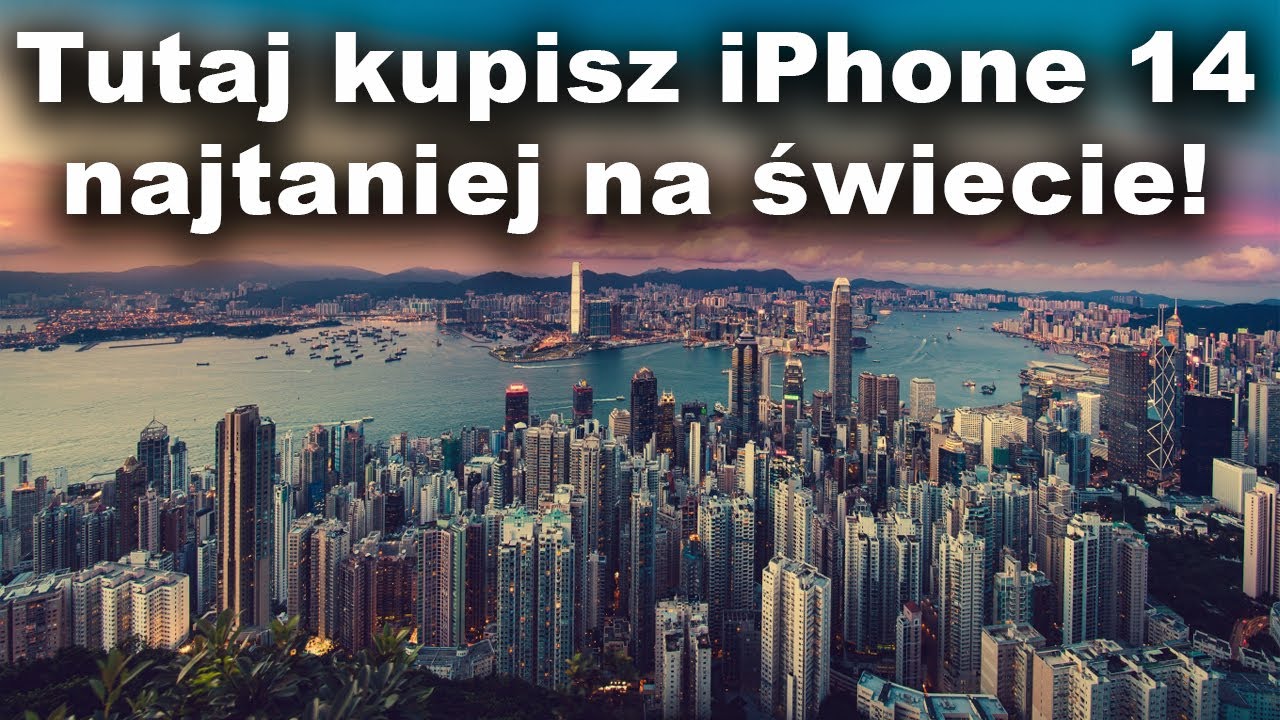 Zakupy w Hong Kongu bez podatków. Najtańsze ceny Apple na świecie.