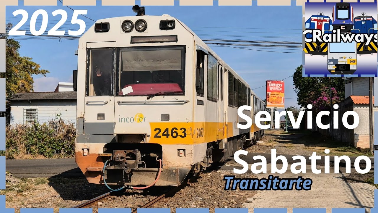 Trenes Sabatinos por evento Transitarte 2025 || CRailways