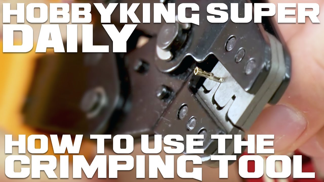 Как пользоваться обжимным инструментом HobbyKing - HobbyKing Super Daily