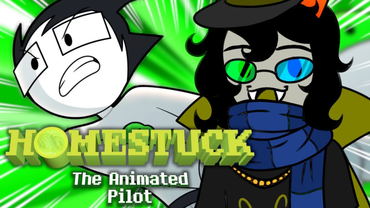 Caelum Roxas Reacts To: HOMESTUCK - The Animated Pilot