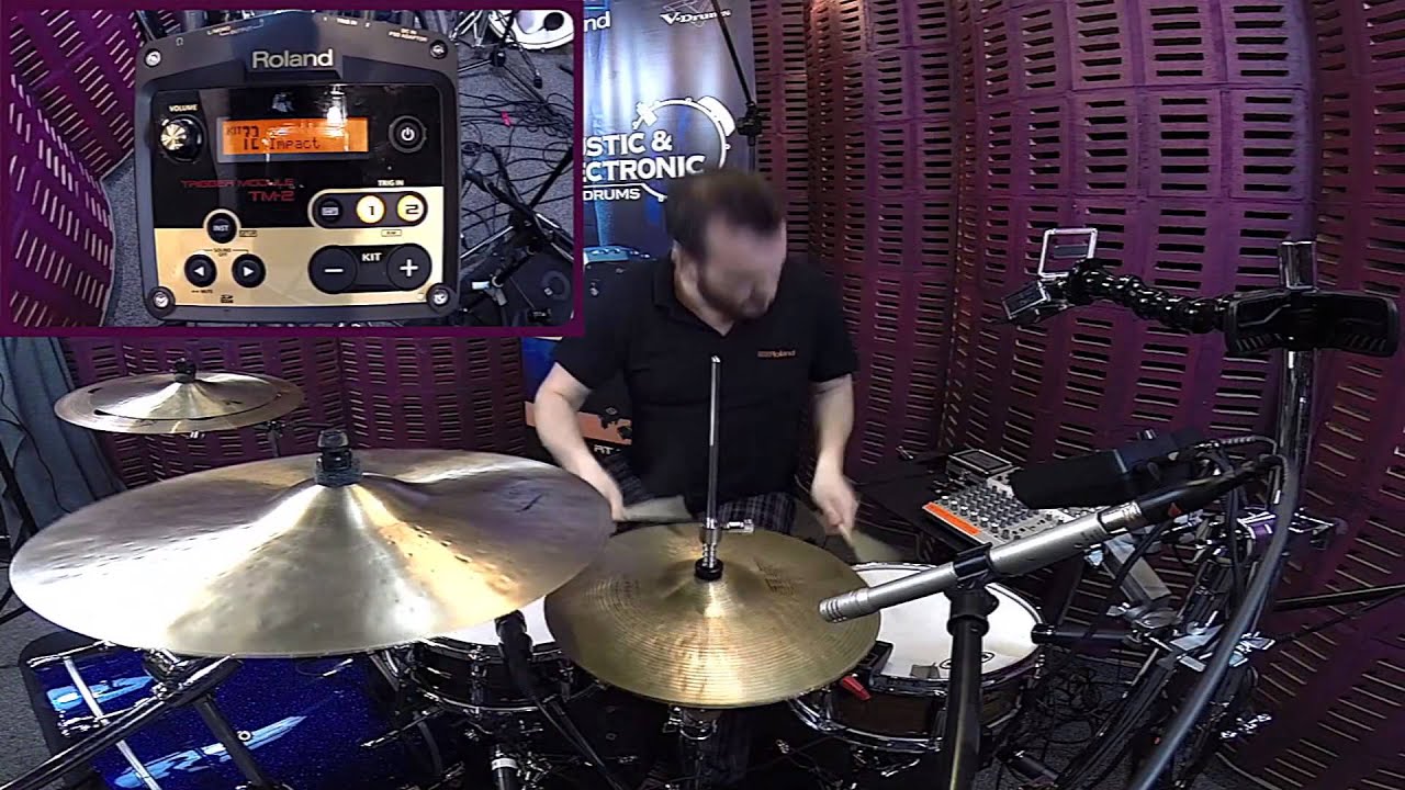 M. Mocarski i A. Marszałkowski prezentują instrumenty Roland