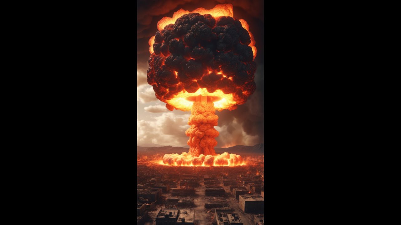 How Nuclear Bombs Melted People #ai #history #shorts