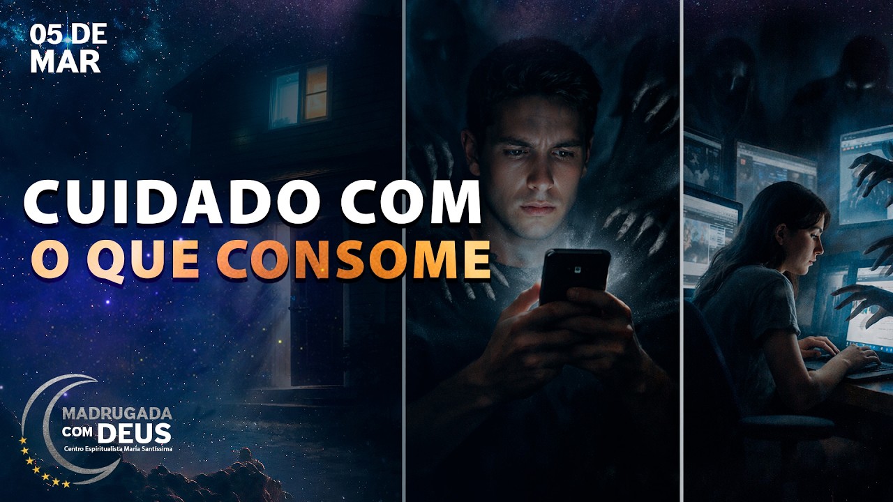 O QUE VOCÊ PESQUISA PODE ATRAIR OBSESSORES | Madrugada com Deus