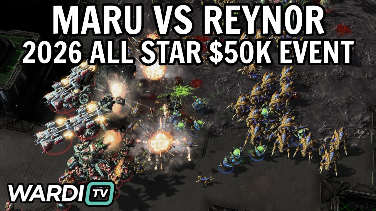 Reynor vs Maru (ZvT) - 2026 SC2 All-Stars Invitational $50,000 [StarCraft 2]