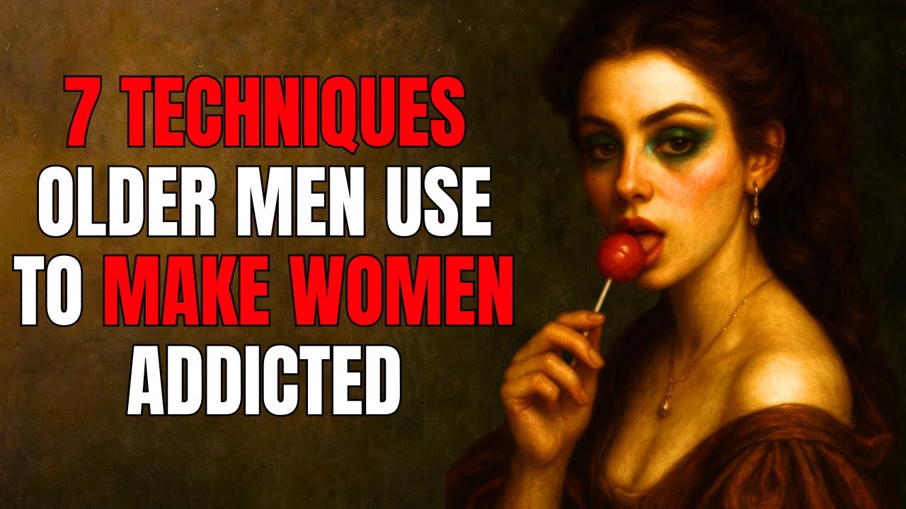 7 TECHNIQUES OLDER Men Use To Make Women Addicted | Stoicism