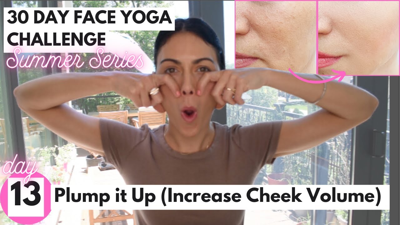 Day 13: Deflated Cheeks | 30 Day Face Yoga Challenge: 5 Min to put your Best Face Forward