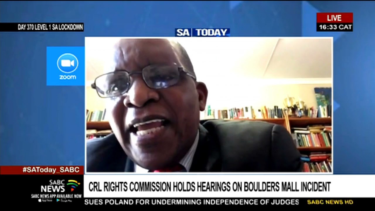 Boulders Mall Incident I CRL Rights Commission holds hearings: David Mosoma