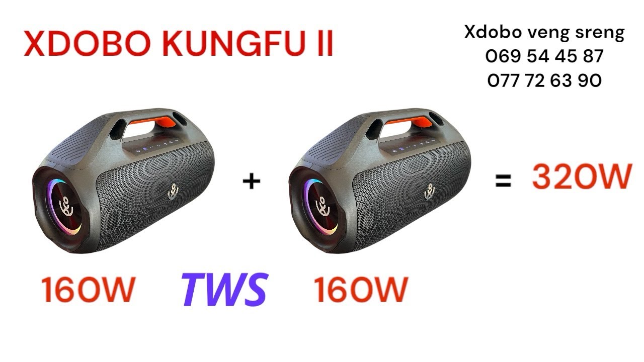 Xdobo kungfu 160W TWS 160W+160W = 320W