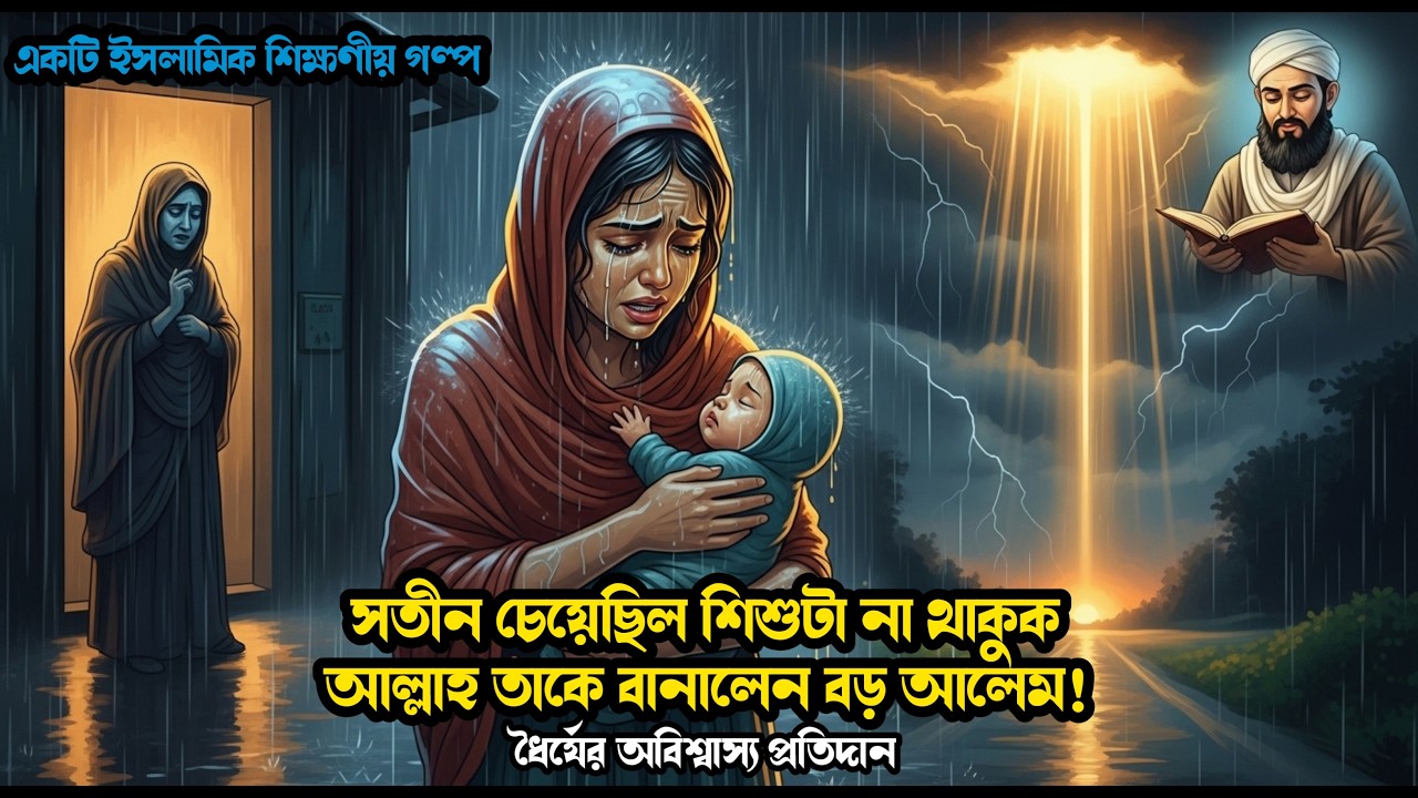 দুই সতীন ও একটি নিষ্পাপ শিশুর ভাগ্য | ধৈর্যের অবিশ্বাস্য প্রতিদান | ইসলামিক শিক্ষণীয় গল্প