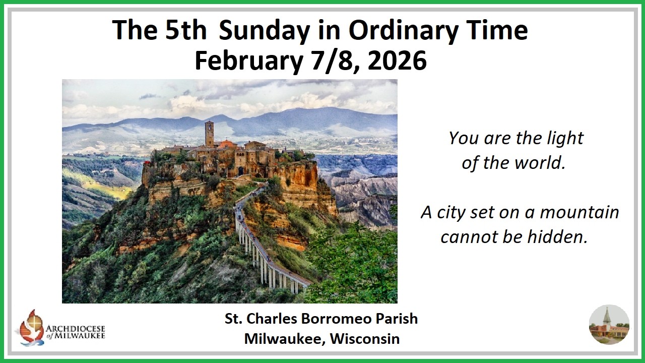 The 5th Sunday in Ordinary Time - 2026