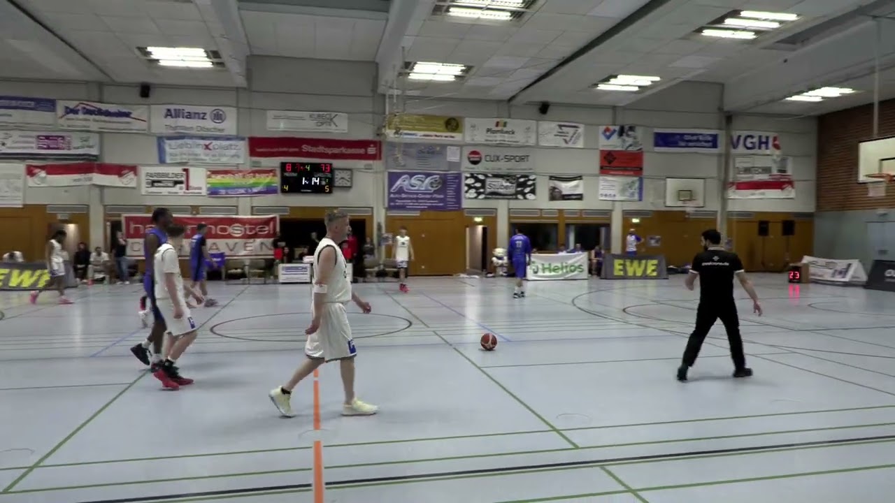 Kleene Trockenbau Baskets Fortuna Logabirum  vs. Cuxhaven BasCats Teil3