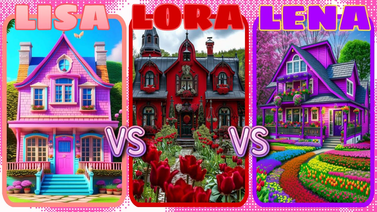 Lisa 🩷 Laura ♥️ Lena 💙 #lisa #lena #lisaorlena #viral #trending 