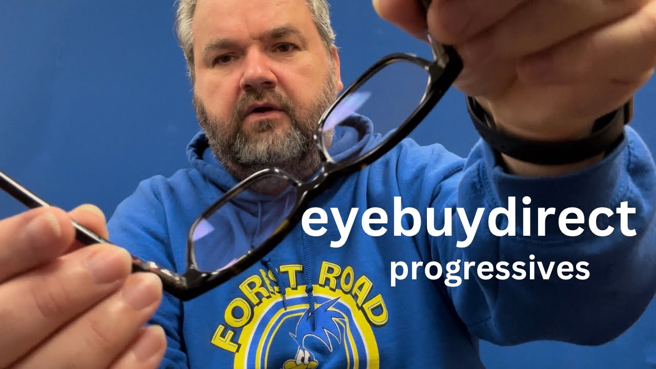 Trying Progressive Eyeglasses from EyeBuyDirect