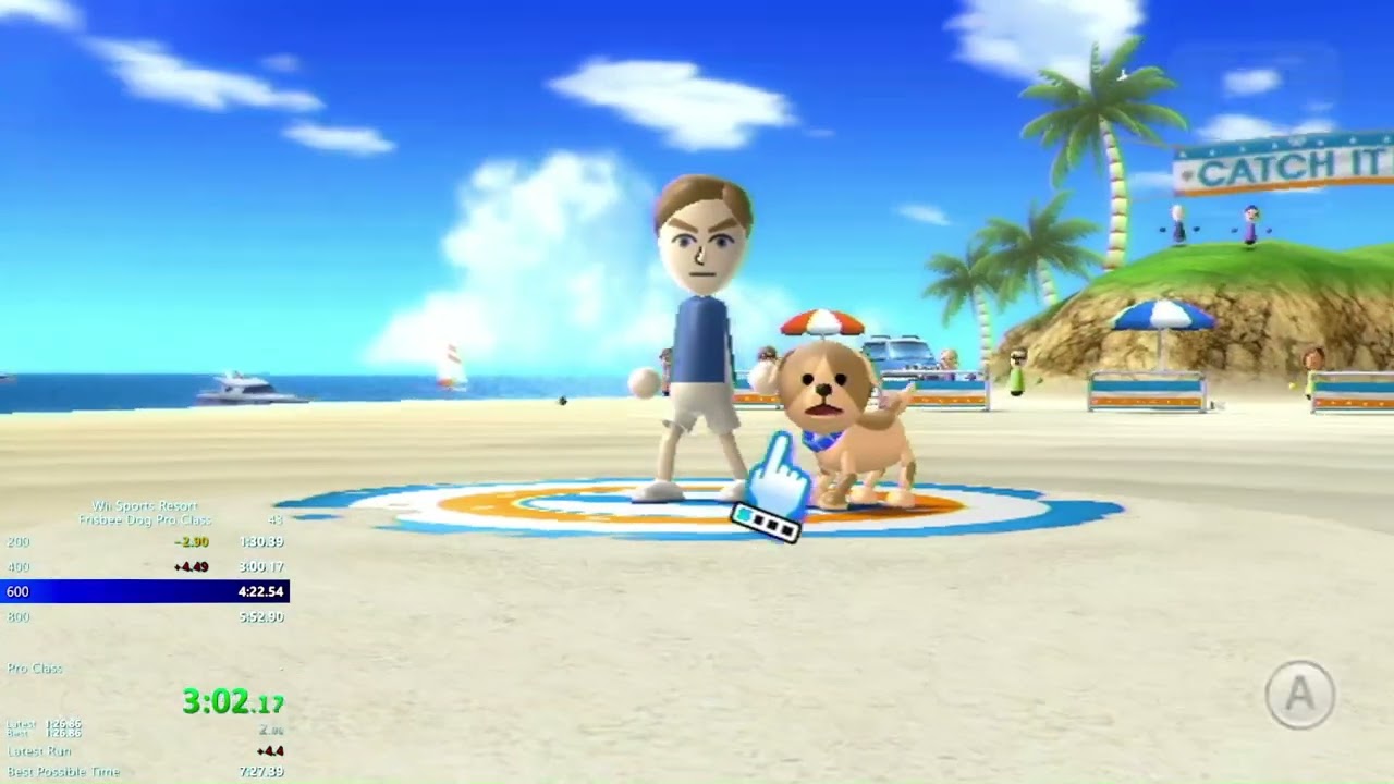 Wii Sports Resort Frisbee Dog Pro Class PB 7:28