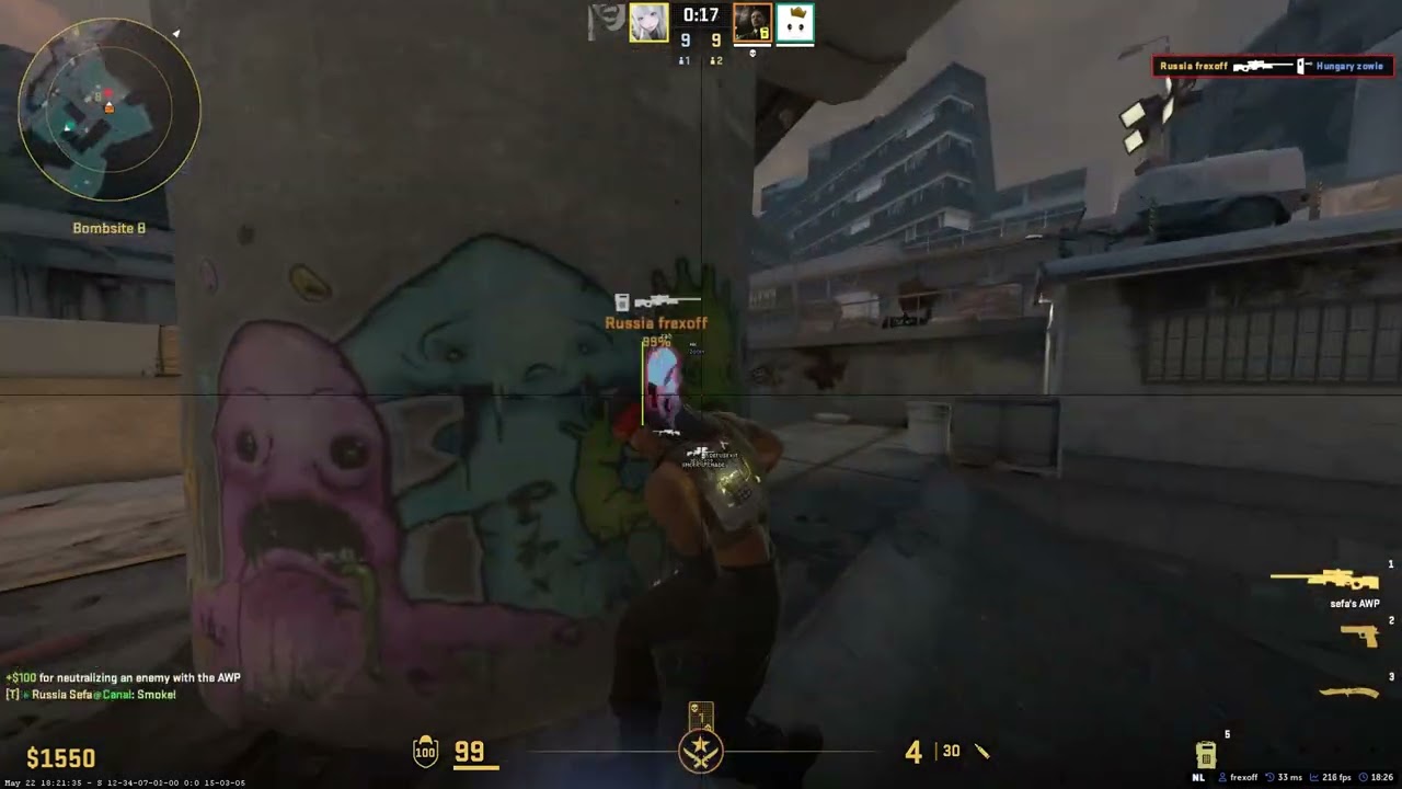 #CS2 World Cup Tournament 900$ owned by frexoff x sefa ( villian,waifu,zab,zowie,dcp,kitty owned )