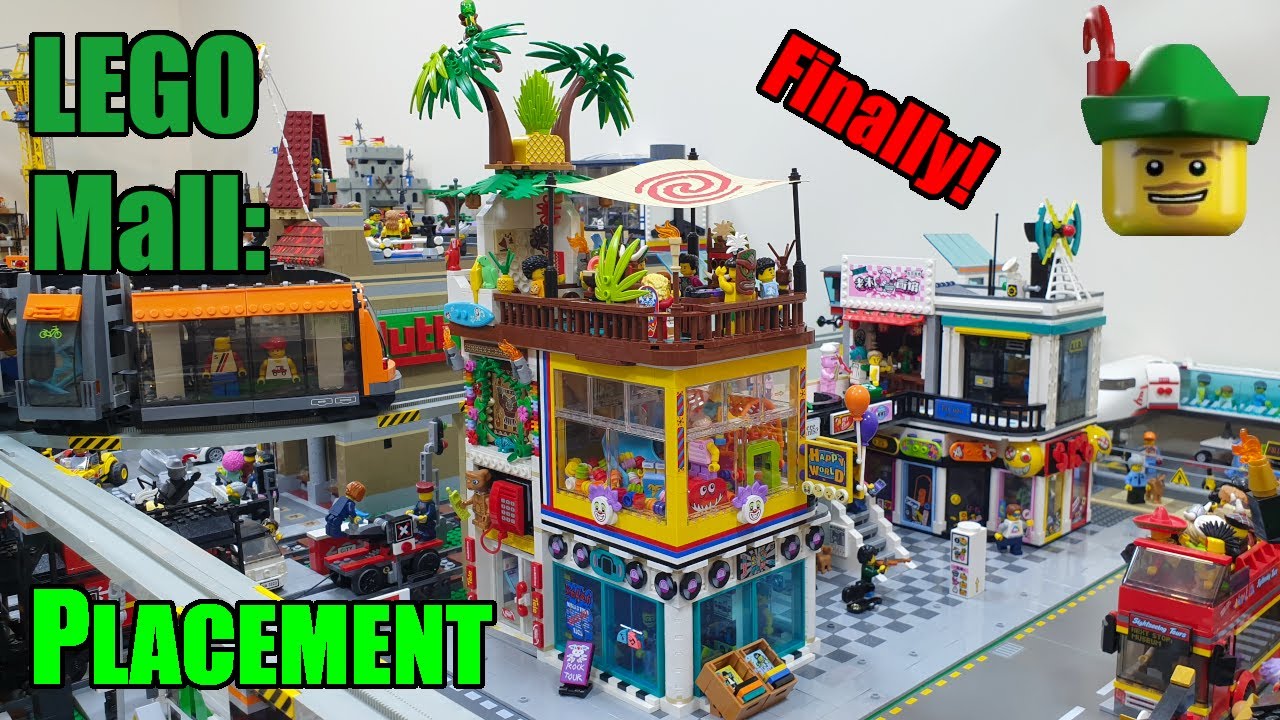 LEGO Mall MOC Placement - Finally! 😅🤗🏬🏹