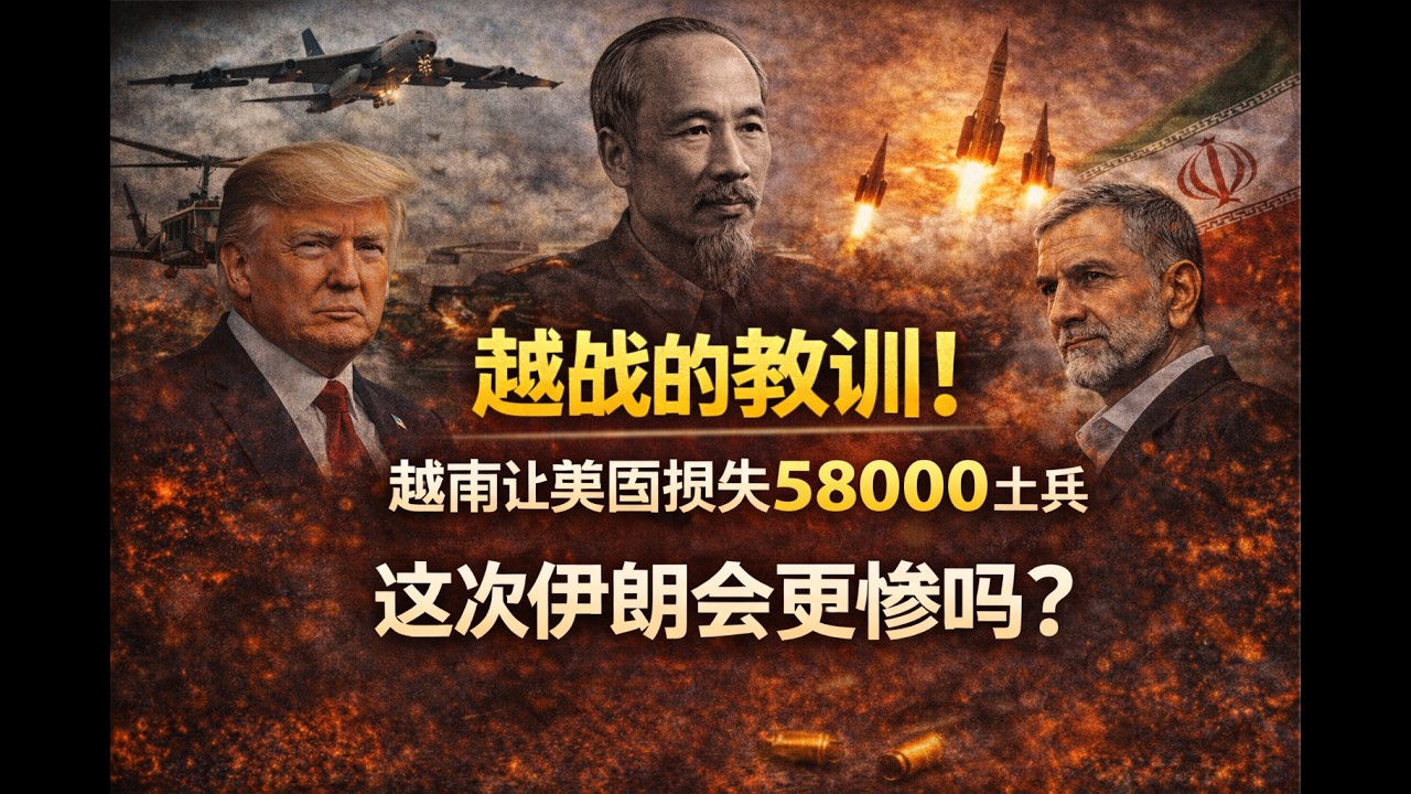 越南战争让美国损失58000士兵,  这次伊朗会更惨吗?