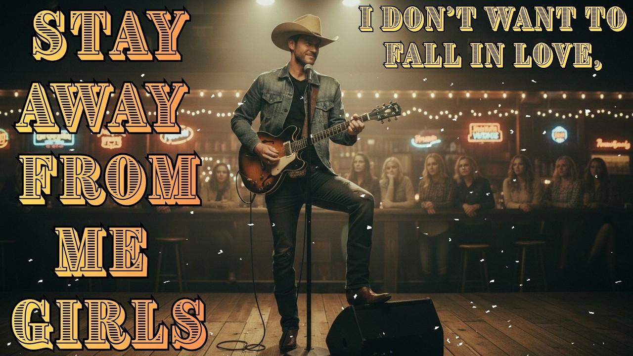 Stay Away From Me Girls- LUKKE (Official Country Lyric Video)