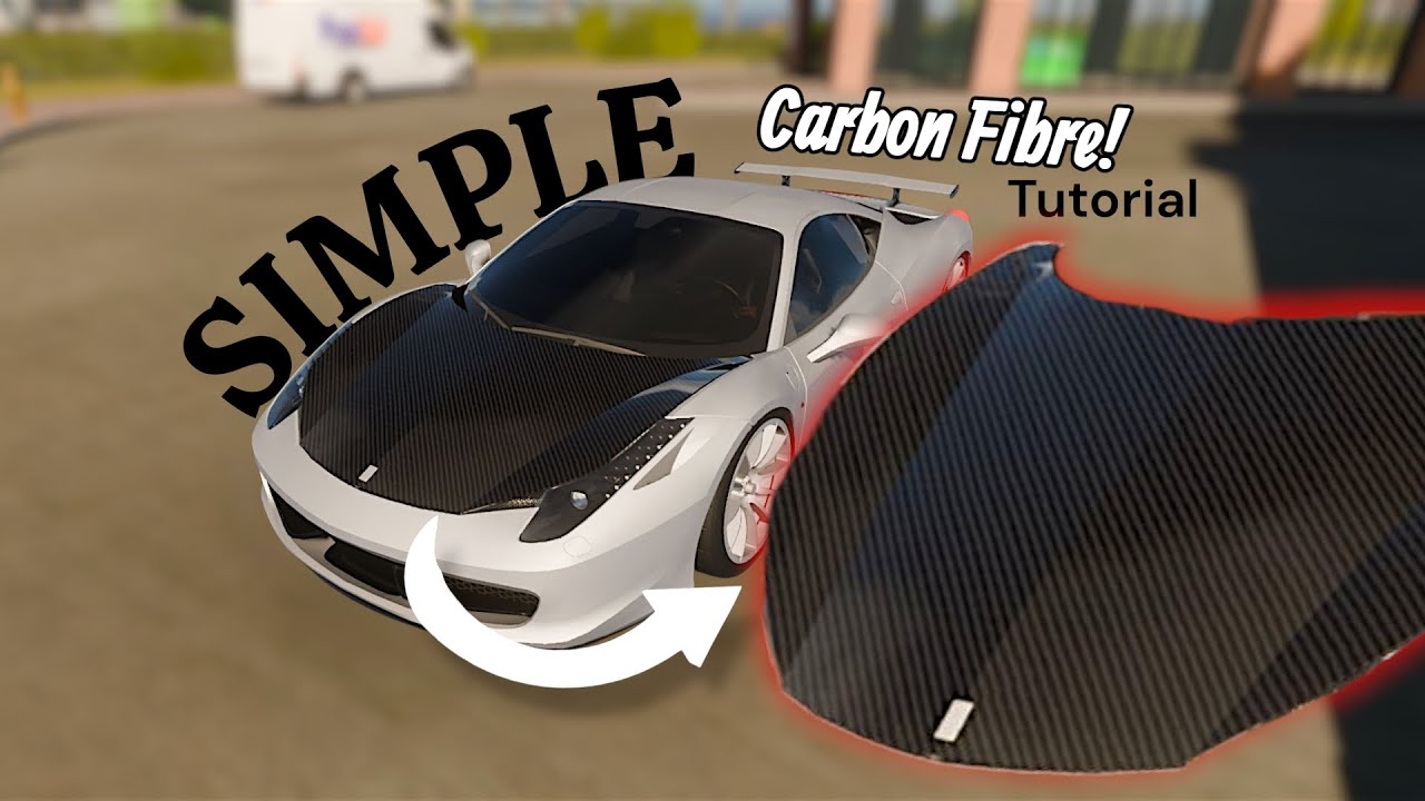 Easy Tutorial On Making Carbon Fibre Design! | Car Parking Multiplayer 2 🔥💎