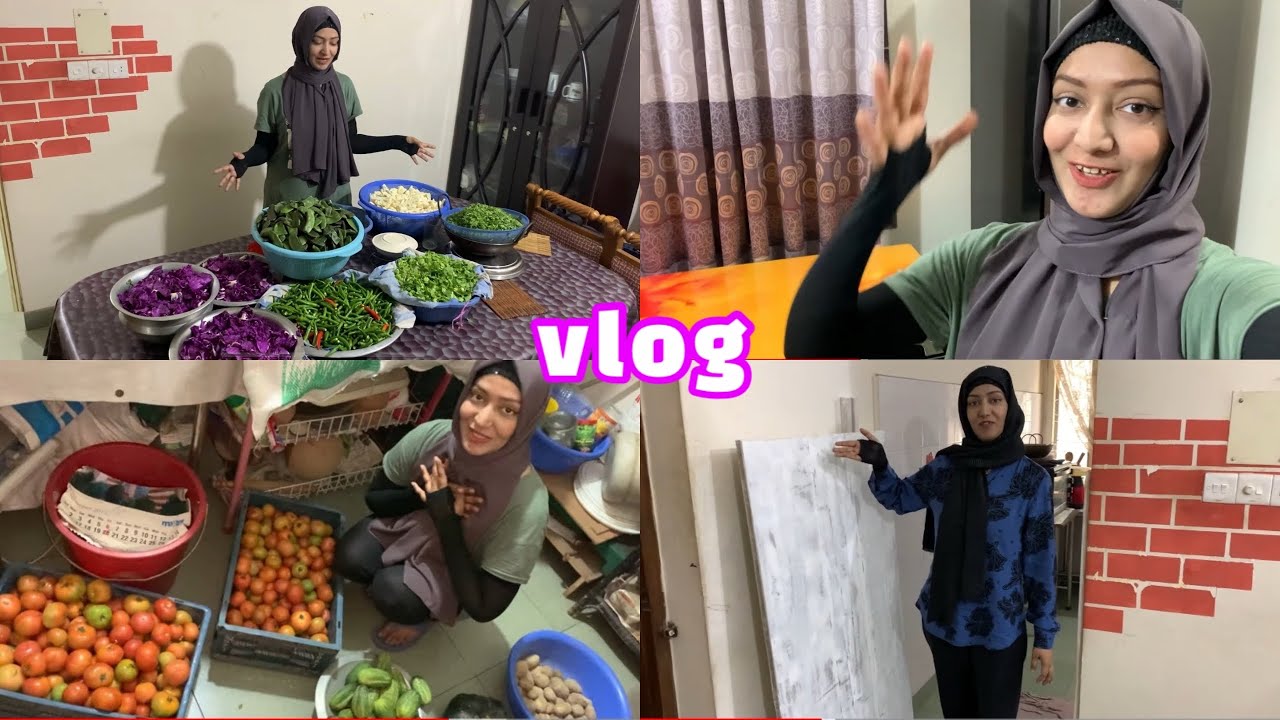 VILLAGE JANE KI TAYARI | Kitchen me new darwaza laga lia | vlog