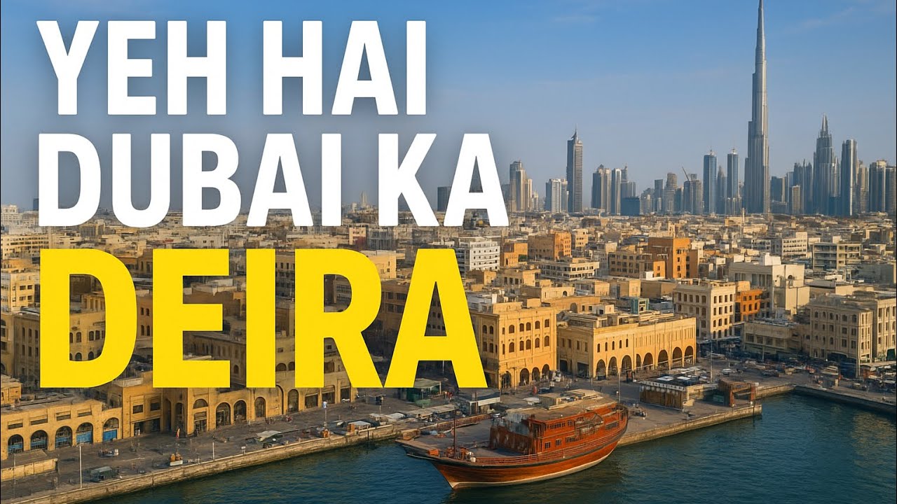 Yeh Hai Dubai Ka Deira!! Gold & Perfumes Sabse Saste🤯