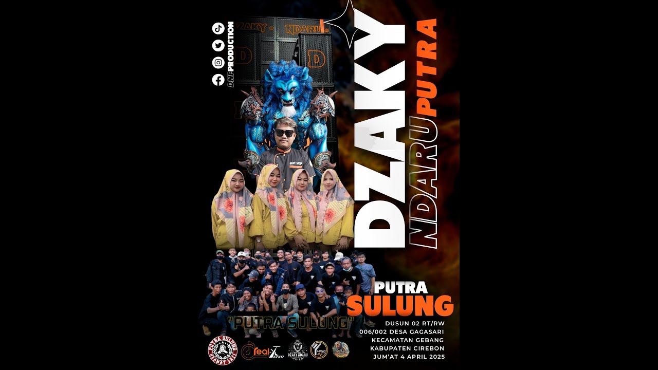 LIVE DZAKY NDARU PUTRA | PUTRA SULUNG | DS GAGASARI KEC GEBANG CIREBON | JUMAAT 4 APRIL 2025