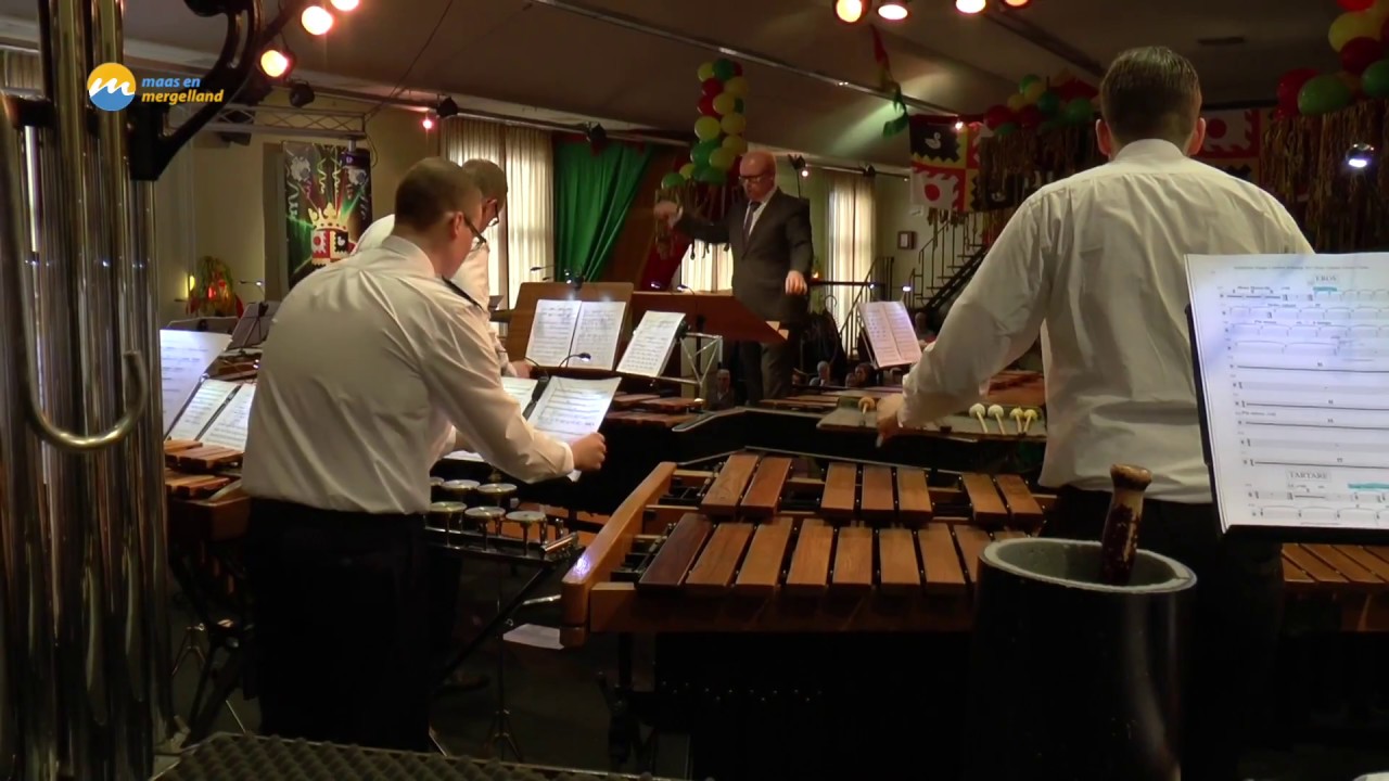Slagwerkensemble van de KOH en van Fanfare St Geretrudis kampioen