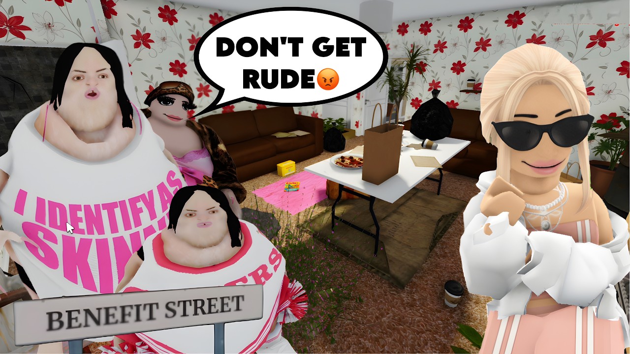 Я встретил худшую маму на улице Бенефитс | Roblox
