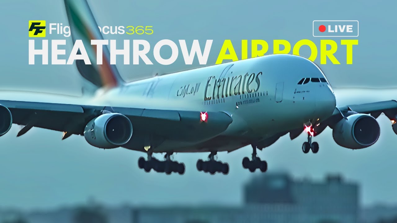 Heathrow Airport Live - Sunday 30th November 2025