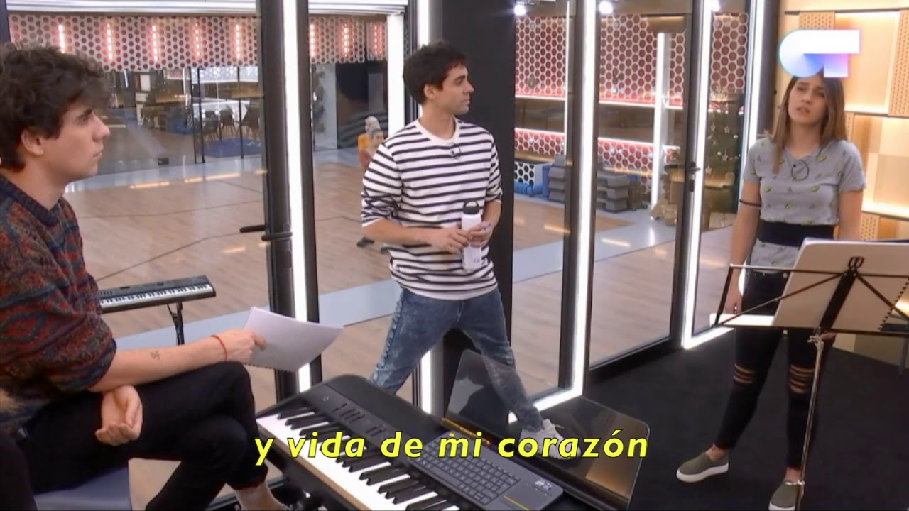 Primer ensayo de Negro Caravel con subtítulos. Sabela | OT 2018