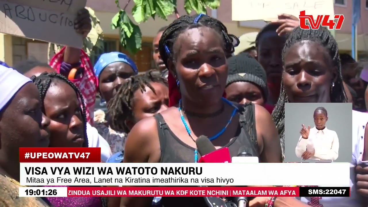 Wanawake Free Area kaunti ya Nakuru waandamana wakilalamikia ongezeko la wizi wa watoto