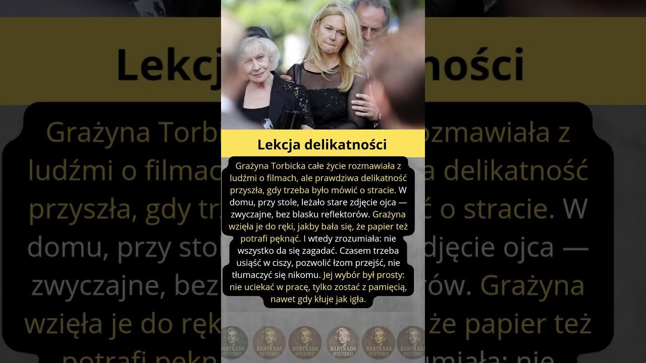 Lekcja delikatności     Barykada historii
