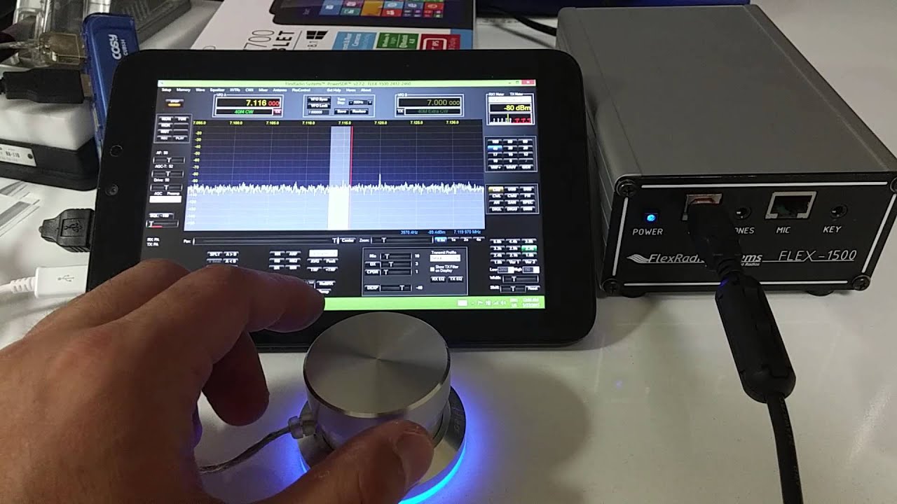 FLEX-1500 SDR Radio with Winbook TW700